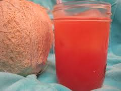 watermelon juice with coconut