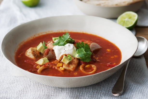 Mexican Seafood Stew | www.4hourbodygirl.com