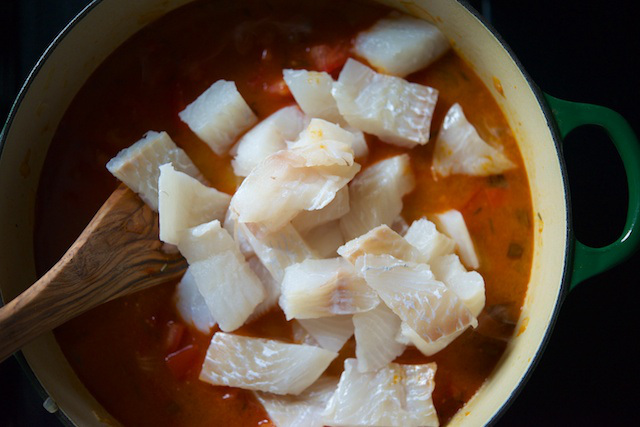 Add Seafood to Mexican Stew  | www.4hourbodygirl.com