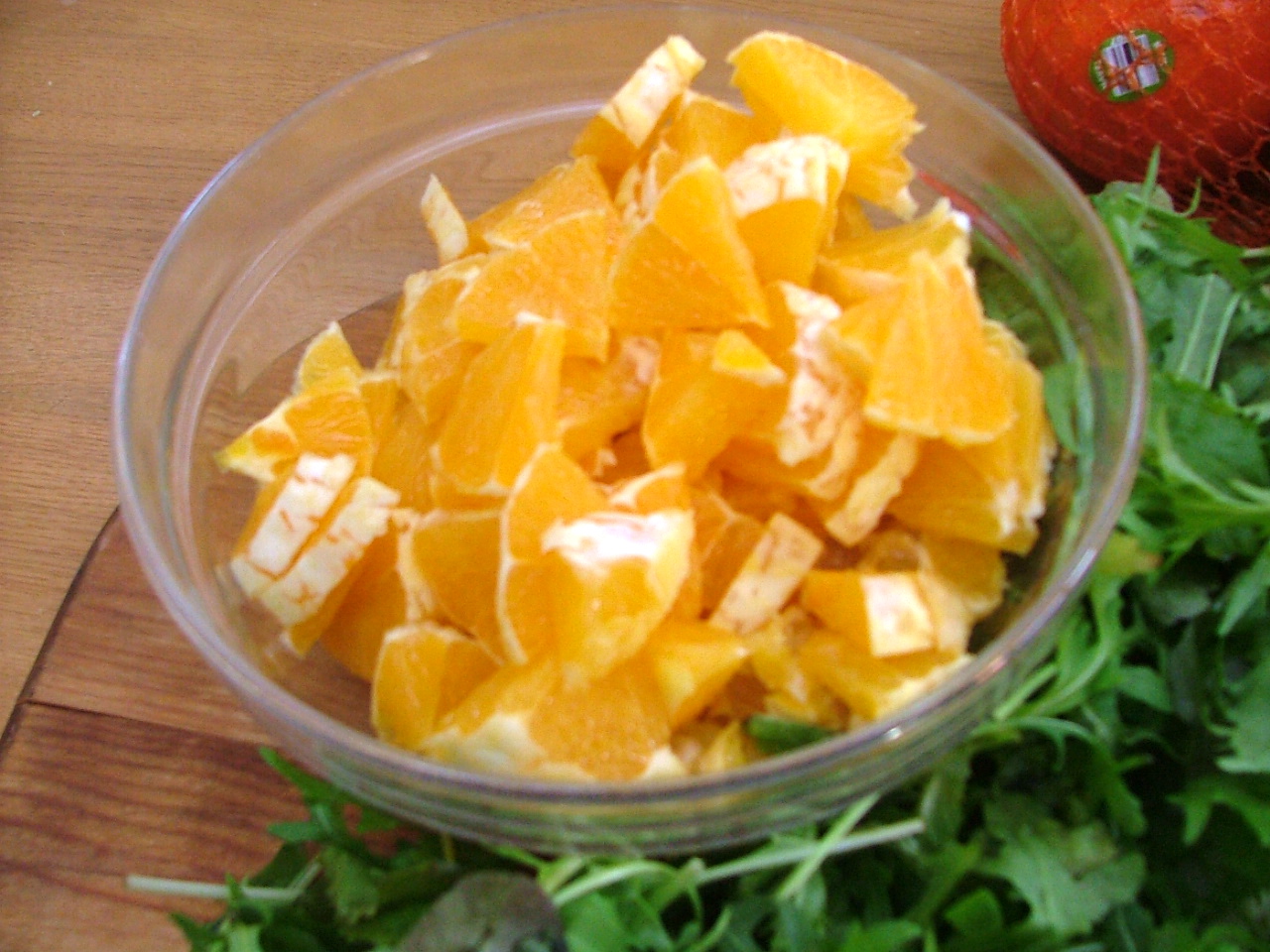 Chopped orange
