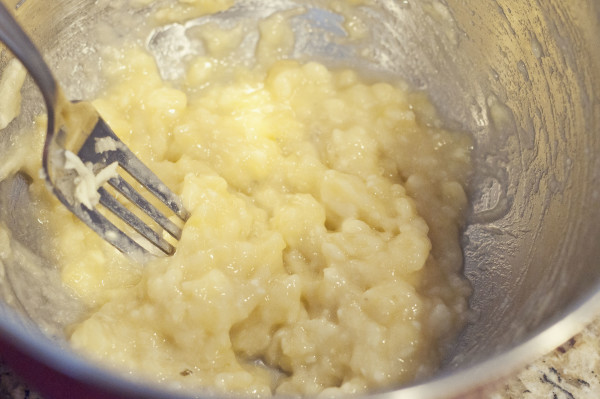 mashed banana