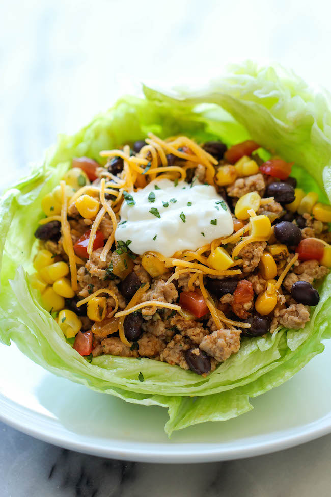 Taco Lettuce Wraps | www.4hourbodygirl.com