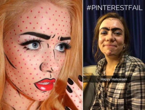 Pinterest halloween fail