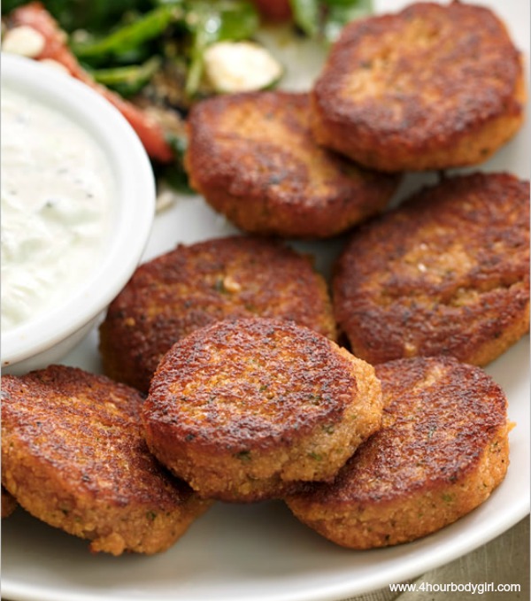 Easy & Tasty, High Protein Veggie Nuggets | www.4hourbodygirl.com