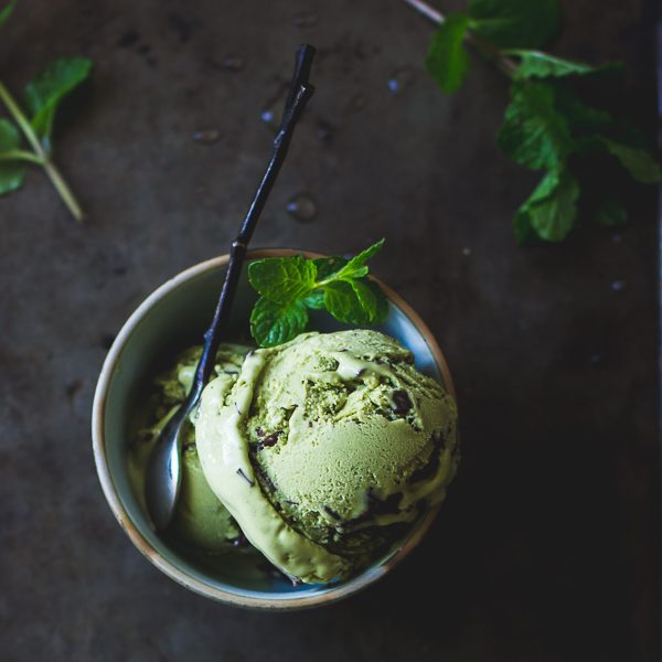 Low Carb Mint Chocolate Chip Ice Cream | www.4hourbodygirl.com